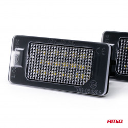 LED license plate lamps BMW 1 E82/E88 (2004-2011) 04537 AMIO (CLP002)