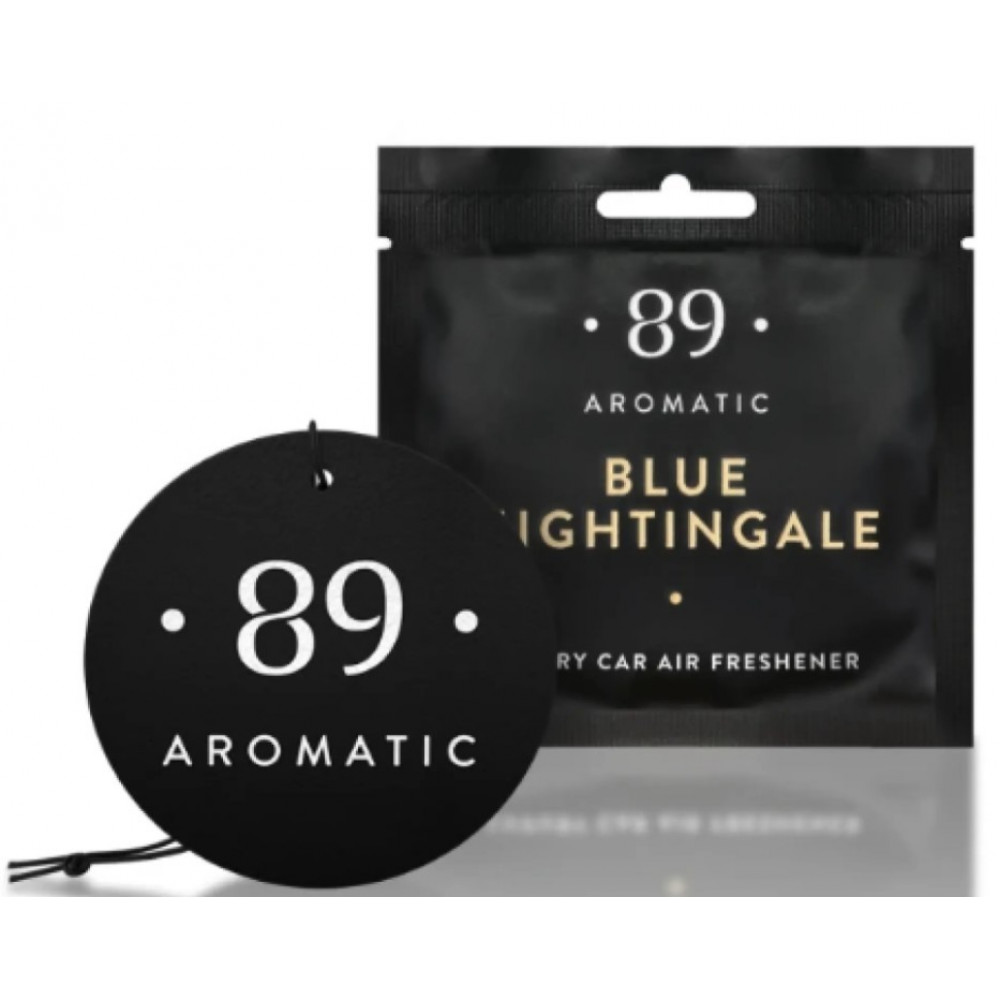 Car paper air freshener "BLUE NIGHTINGALE" AROMATIC89