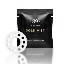 Auto gaisa atsvaidzinātāja kartridžs VENT CLIP REFILL "GOLD MIST" AROMATIC89 (1 gab.)