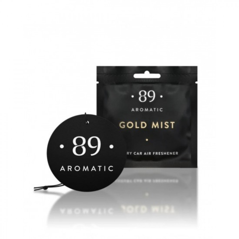 Auton paperinen ilmanraikastin "GOLD MIST" AROMATIC89