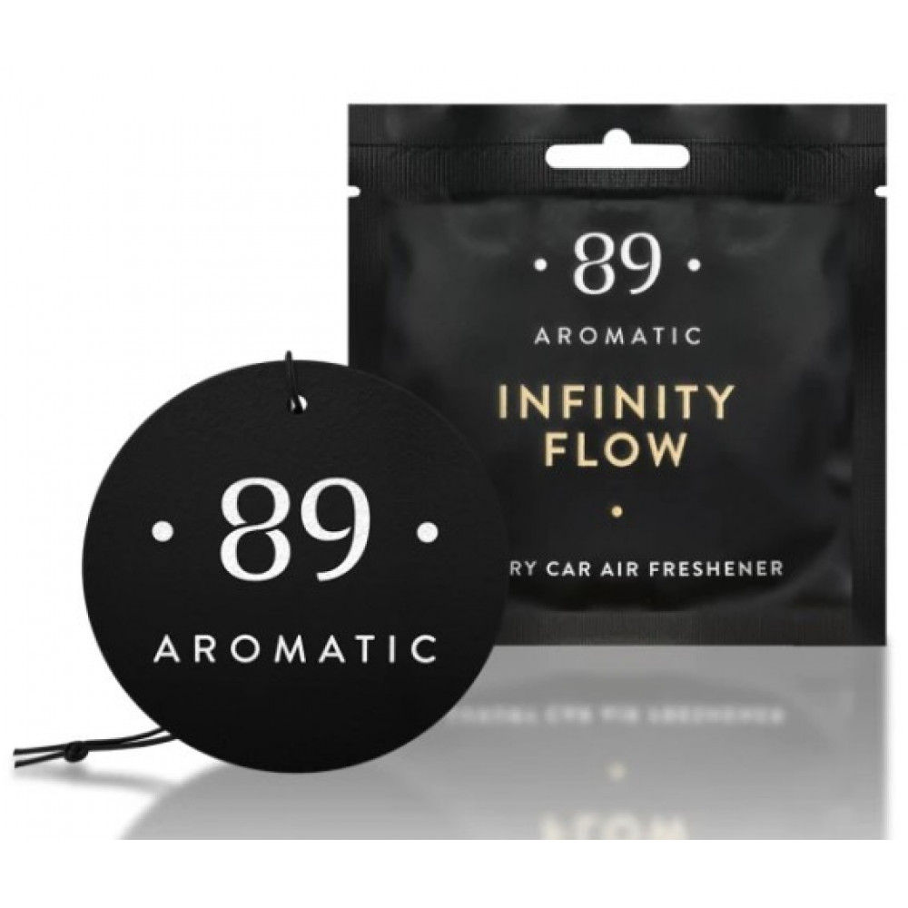 Car paper air freshener "INFINITY FLOW" AROMATIC89