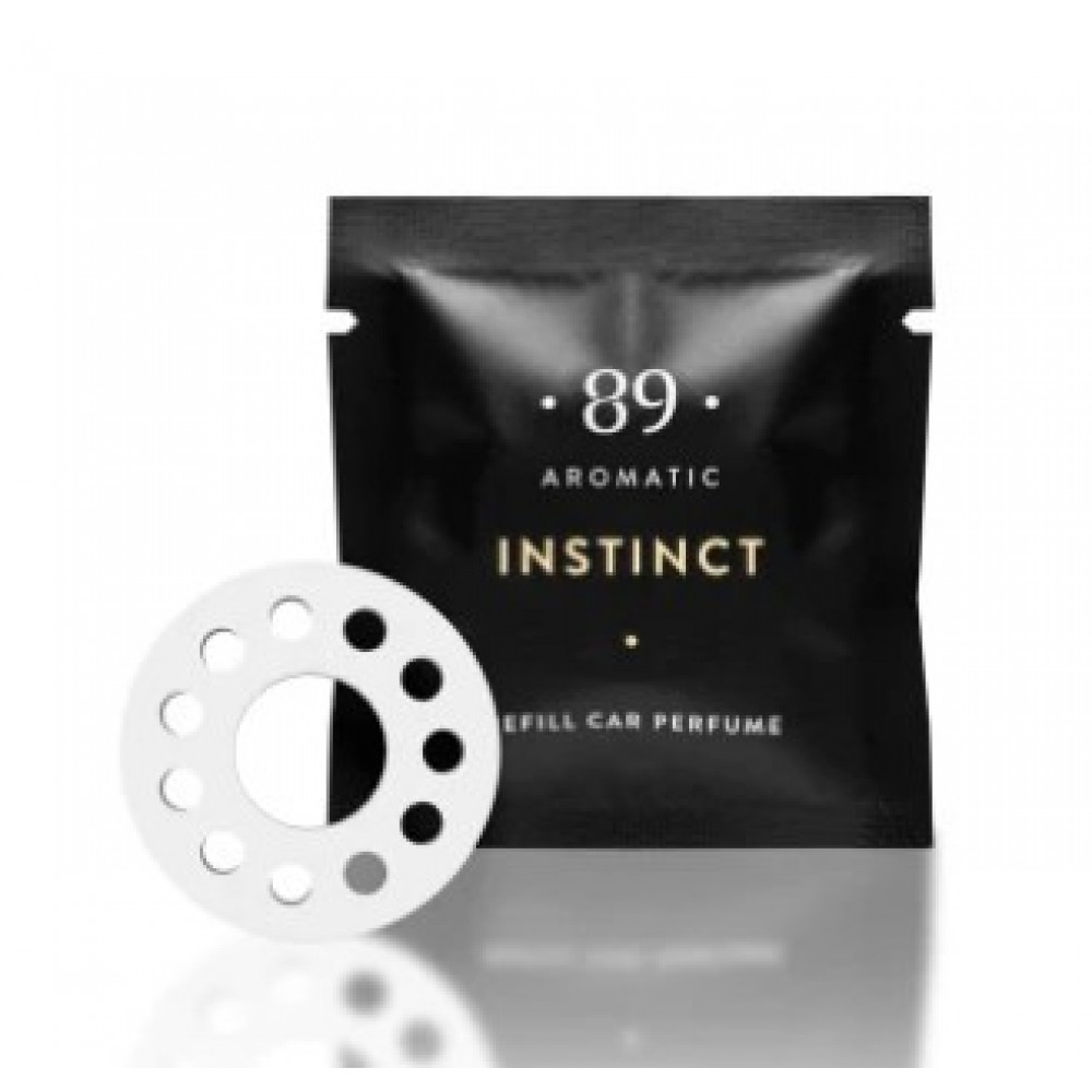 Auto gaisa atsvaidzinātāja kartridžs VENT CLIP REFILL "INSTINCT" AROMATIC89 (1 gab.)