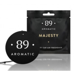 Auto gaisa atsvaidzinātājs papīra piekarāmais "MAJESTY" AROMATIC89