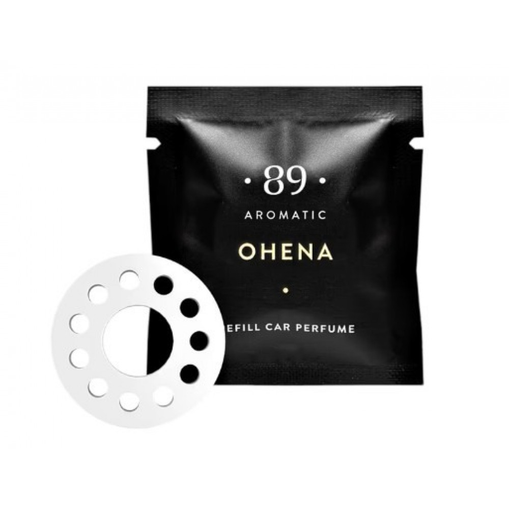 Auto gaisa atsvaidzinātāja kartridžs VENT CLIP REFILL "OHENA" AROMATIC89 (1 gab.)