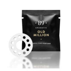 Auto gaisa atsvaidzinātāja kartridžs VENT CLIP REFILL "OLD MILLION" AROMATIC89 (1 gab.)
