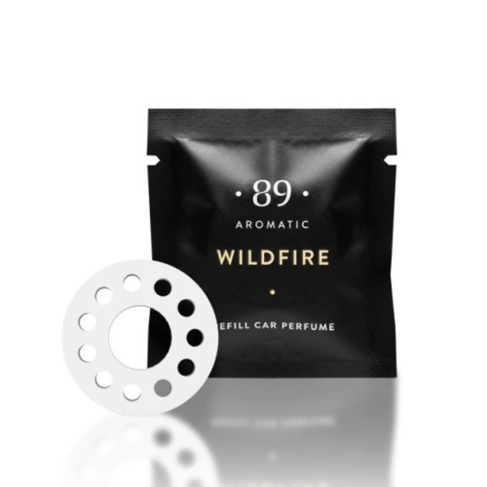 Auto gaisa atsvaidzinātāja kartridžs VENT CLIP REFILL "WILDFIRE" AROMATIC89 (1 gab.)