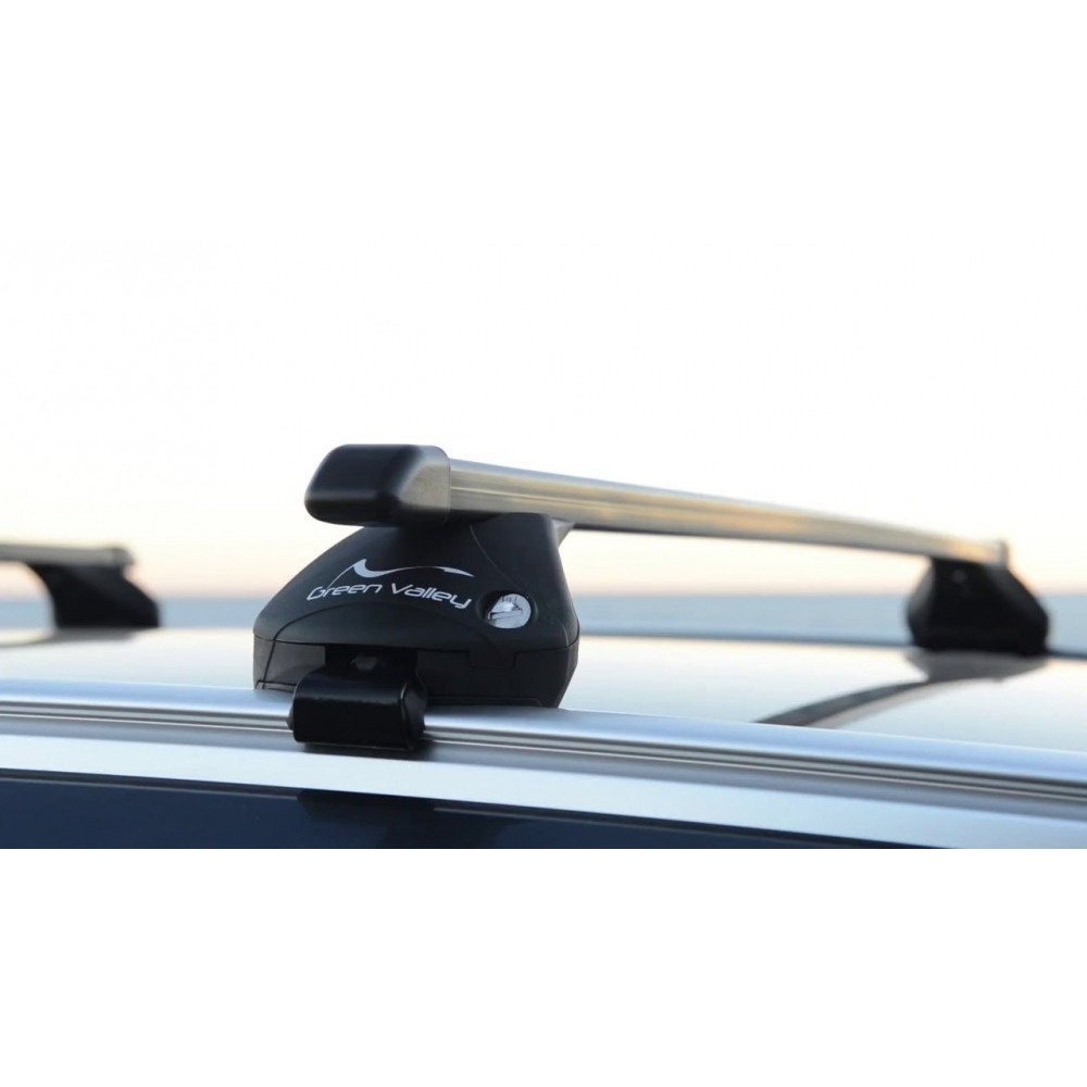 Car roof rack AURILIS QUICK *ST* SUZUKI SX-4 Cross with flush rails (2013-...)