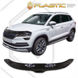 KAPOTA DEFLEKTORS MELNAIS SKODA KAROQ (2017-…) CA-PLASTIC 