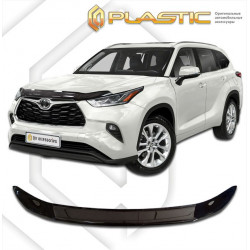 KAPOTA DEFLEKTORS MELNAIS TOYOTA HIGHLANDER (2021-...) CA-PLASTIC