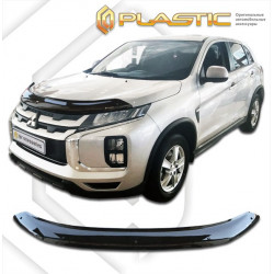 KAPOTA DEFLEKTORS MELNAIS MITSUBISHI ASX FACELIFT (2019-...) CA-PLASTIC