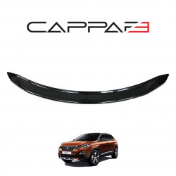 Kapota deflektors melnais PEUGEOT 3008 (2016-...) CAPPA FE (EUROCAP) 