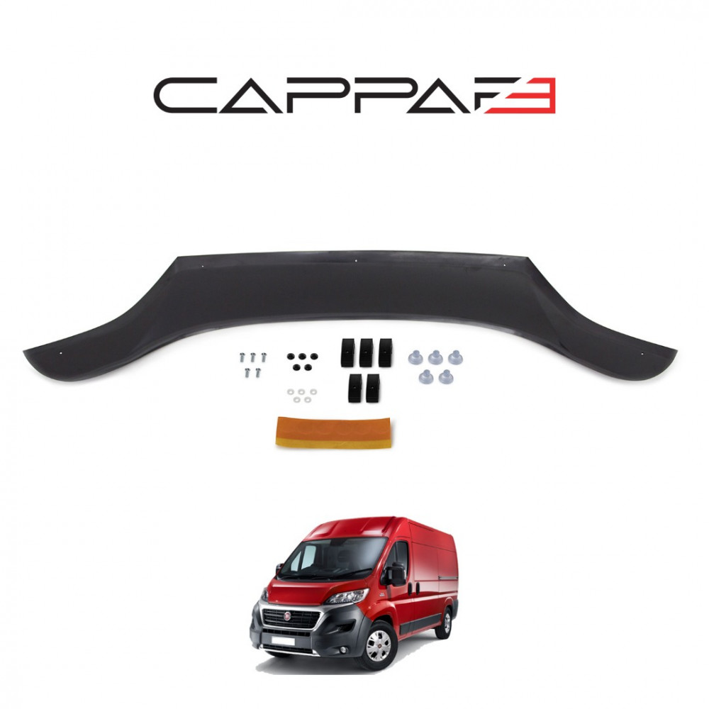 Kapota deflektors melnais FIAT DUCATO (2014-...) CAPPA FE (EUROCAP) 