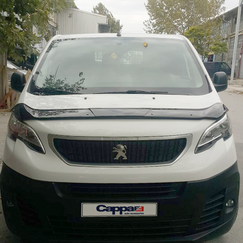 Kapota deflektors melnais PEUGEOT EXPERT/TRAVELLER (2016-...) CAPPA FE (EUROCAP) 