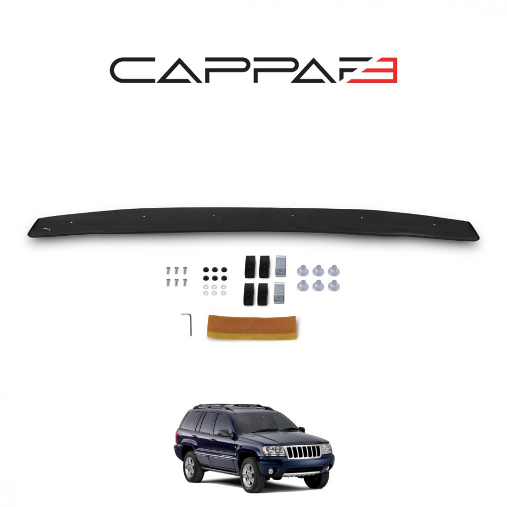 Kapota deflektors melnais JEEP GRAND CHEROKEE (1999-2005) CAPPA FE (EUROCAP) 