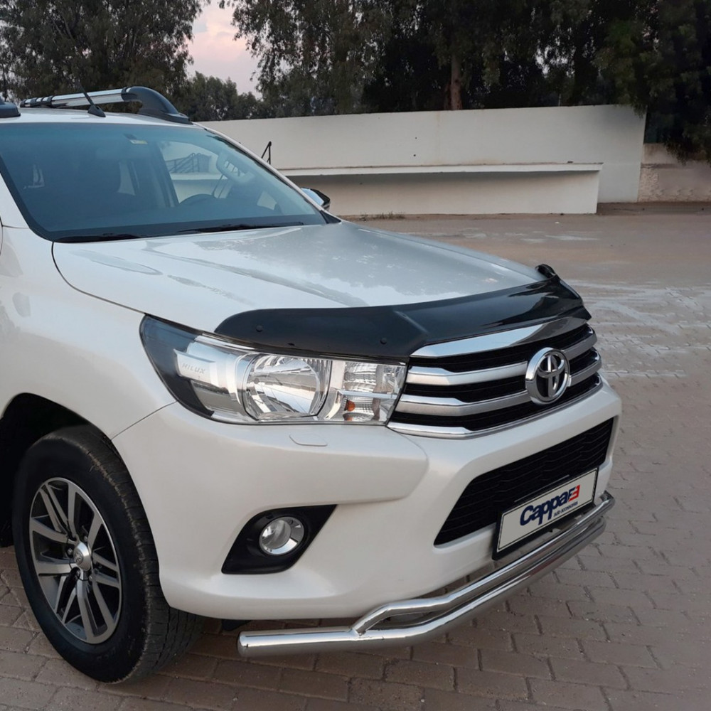 Kapota deflektors melnais TOYOTA HILUX (2015-...) CAPPA FE (EUROCAP) 