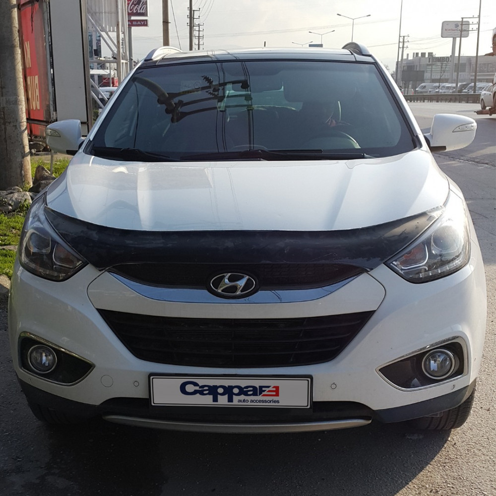 Kapota deflektors melnais HYUNDAI ix35 (2010-...) CAPPA FE (EUROCAP) 