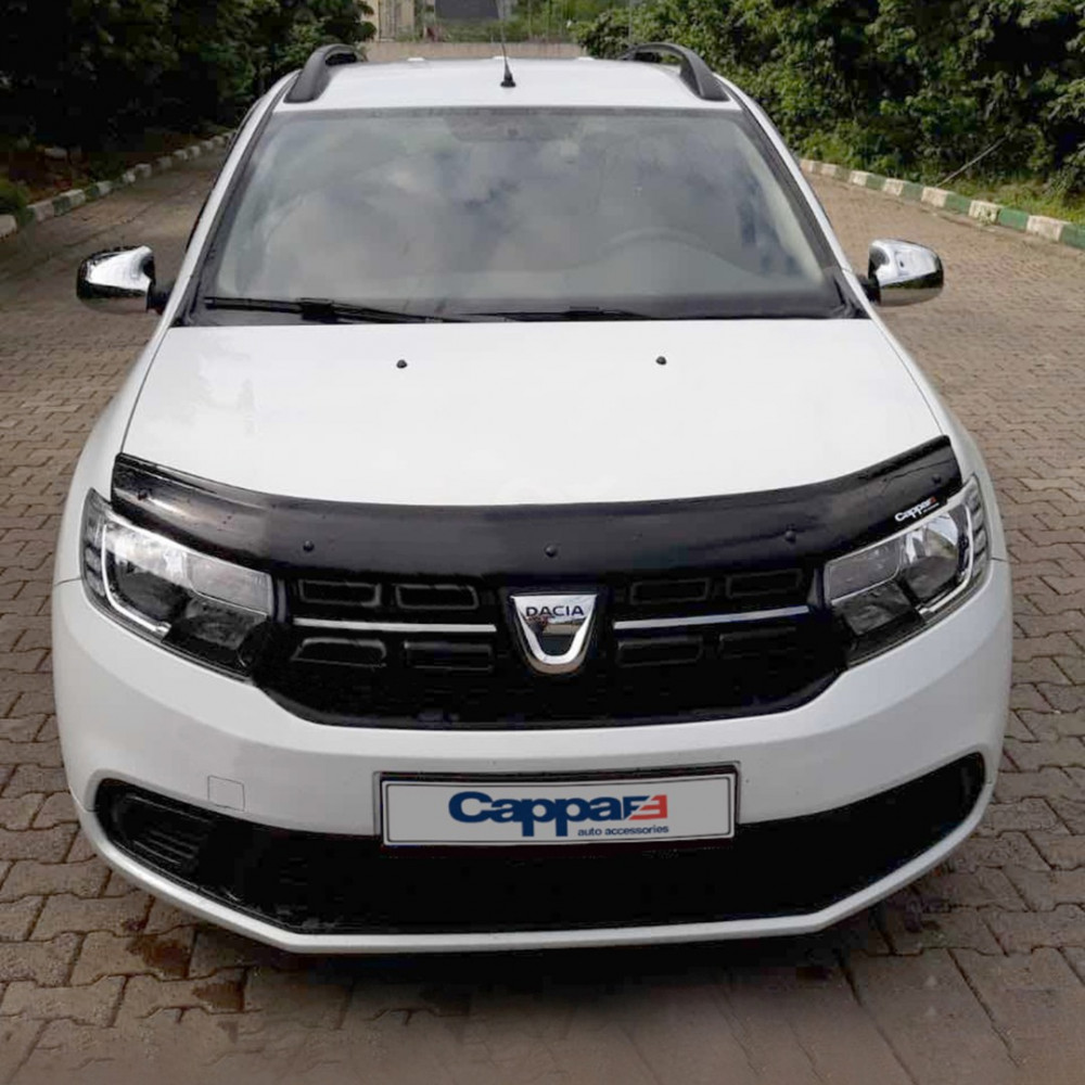 Kapota deflektors melnais DACIA LOGAN/L. MCV (2013-...) CAPPA FE (EUROCAP) 