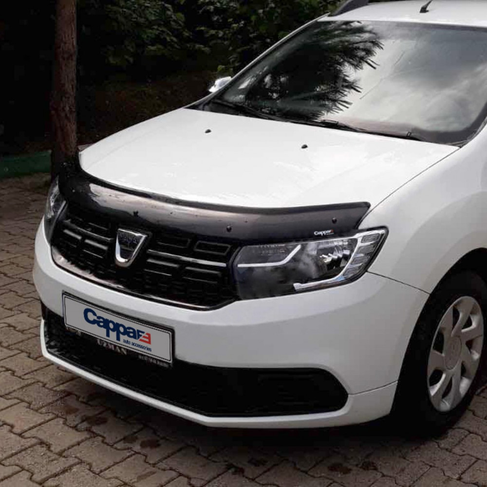 Kapota deflektors melnais DACIA LOGAN/L. MCV (2013-...) CAPPA FE (EUROCAP) 