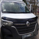 Дефлектор капота черный RENAULT MASTER (2019-...) CAPPA FE (EUROCAP) 