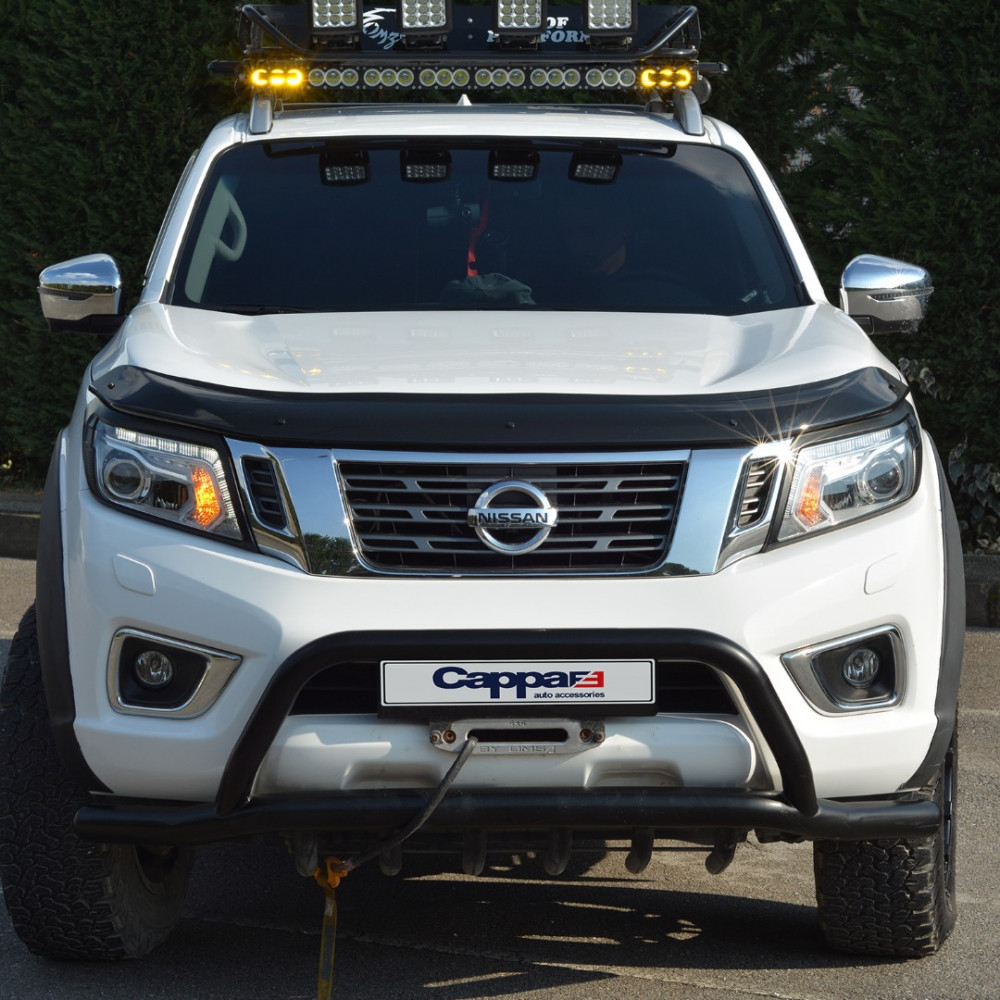 Kapota deflektors melnais NISSAN NAVARA (2016-...) CAPPA FE (EUROCAP) 