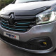 Дефлектор капота черный RENAULT TRAFIC (2014-...) CAPPA FE (EUROCAP) 