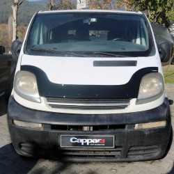 Дефлектор капота черный длинный RENAULT TRAFIC (2001-2014) CAPPA FE (EUROCAP) 