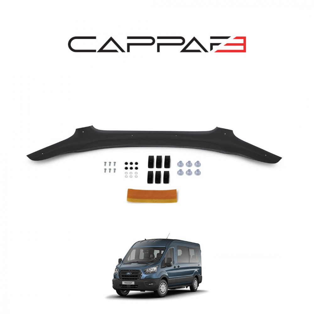 Kapota deflektors melnais FORD TRANSIT (2019-...) CAPPA FE (EUROCAP) 