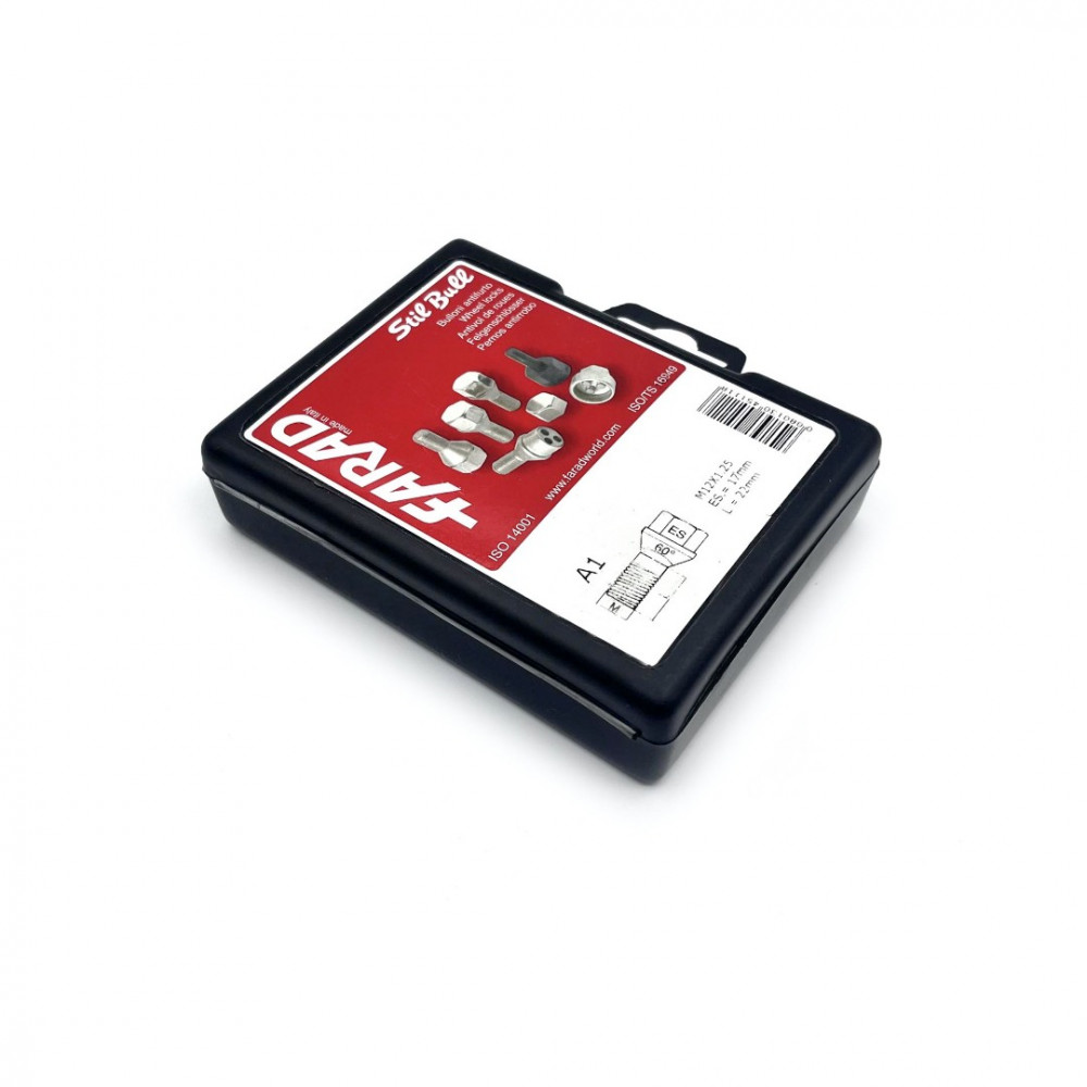 Locking wheel bolts 14x1.5x27mm spherical R13 FARAD STIL BULL ZA (set)