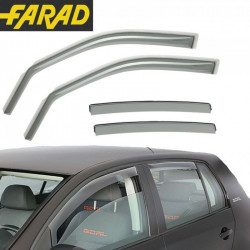 Window deflectors front and rear MB B-CLASS (2011-...) FARAD 16.050