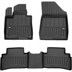 CAR RUBBER FLOOR MATS BLACK KIA SPORTAGE petrol (2021-...) 3D FROGUM