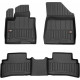 CAR RUBBER FLOOR MATS BLACK KIA SPORTAGE petrol (2021-...) 3D FROGUM