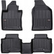 Car floor mats black SSANGYONG TORRES (2022-...) 3D FROGUM