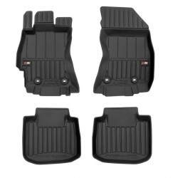 Car rubber floor mats black SUBARU OUTBACK (2014-2019) 3D FROGUM