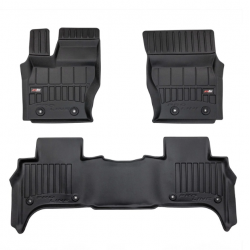 Car floor mats black LAND ROVER RANGE ROVER SPORT II (2013-2022) 3D FROGUM