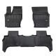 Car floor mats black LAND ROVER RANGE ROVER SPORT II (2013-2022) 3D FROGUM