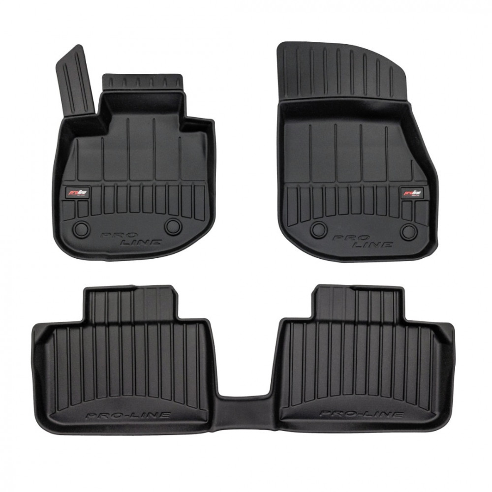 Auto kummimatid mustad BMW iX1/iX2 Electric (2022-...) 3D FROGUM