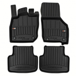 Car floor mats black SKODA OCTAVIA IV (2019-...) 3D FROGUM