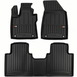 Car floor mats black MG HS II (2024-...) 3D FROGUM