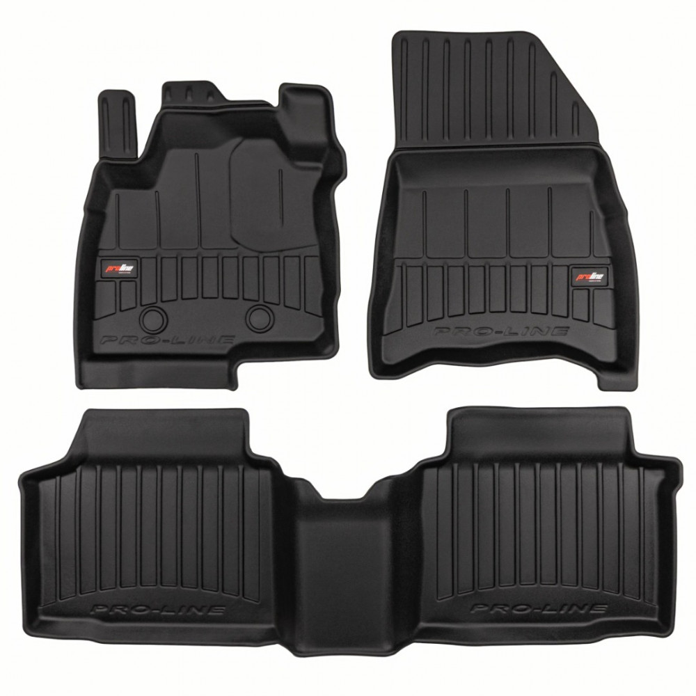 Car floor mats black DACIA DUSTER III (2024-...) 3D FROGUM Car floor mats black DACIA DUSTER III (2024-...) 3D FROGUM