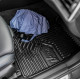 CAR RUBBER FLOOR MATS BLACK SKODA CITIGO (2011-...) NO.77 FROGUM