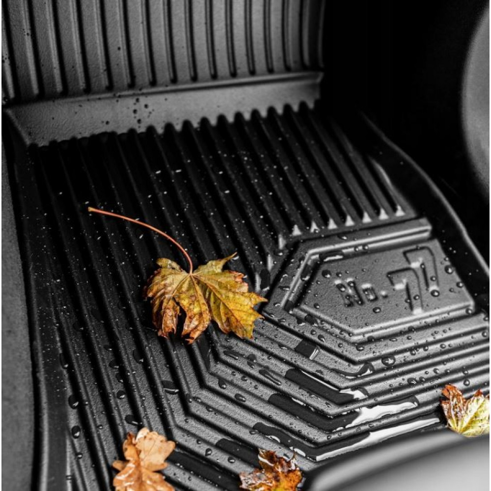 CAR RUBBER FLOOR MATS BLACK SUZUKI VITARA (2014-...) NO.77 FROGUM