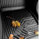 CAR RUBBER FLOOR MATS BLACK MITSUBISHI OUTLANDER III (2012-...) NO.77 FROGUM