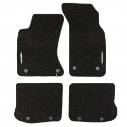 Auto paklāji auduma melnie Audi A4 B5 (1994-2001) HORIZON HR420861