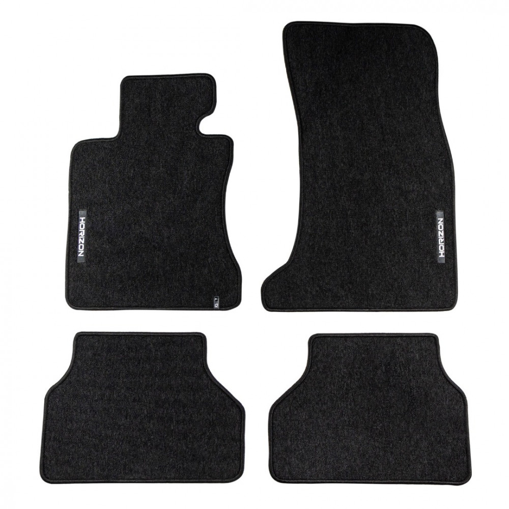 Автоковрики тканевые черные BMW 5 Serie F10 (2010-2017) HORIZON HR421035