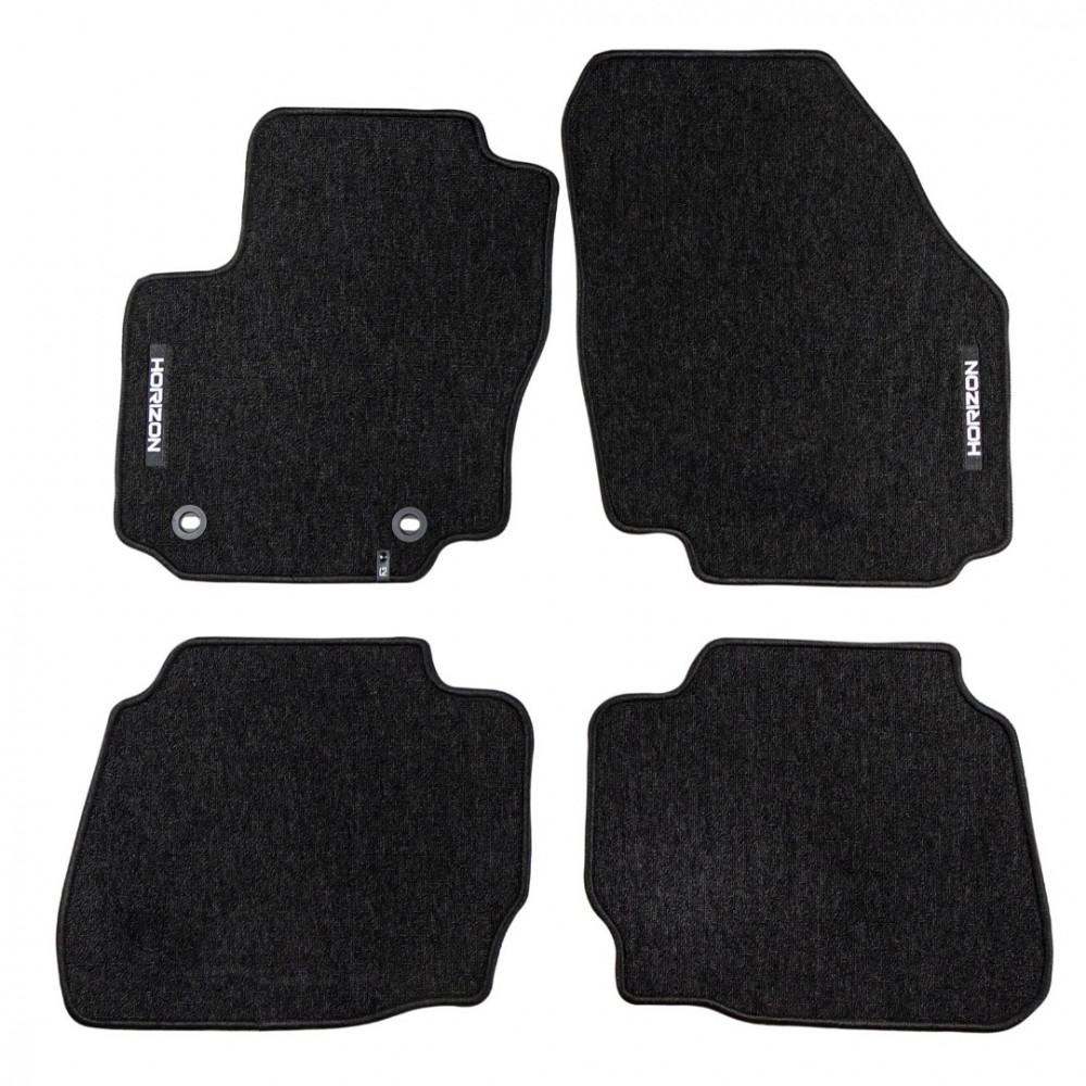 Автоковрики тканевые черные Ford Mondeo (2007-2014) HORIZON HR423923