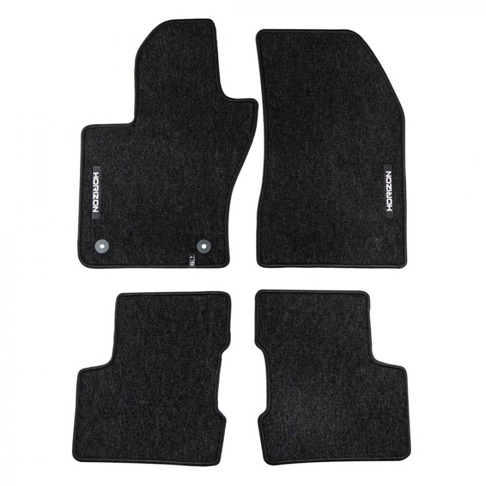 Автоковрики тканевые черные Jeep Renegade (2014-...) HORIZON HR423985