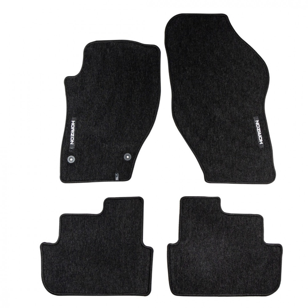 Автоковрики тканевые черные Peugeot 308 (2007-2013) HORIZON HR424180