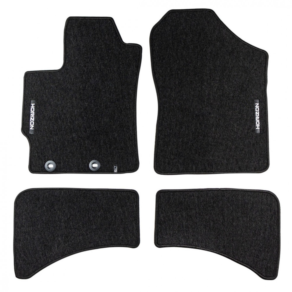 Car textile mats Toyota Yaris III Hybrid (2011-2018) HORIZON HR424395