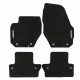 Auto tekstiilmatid mustad Volvo V60 ​​(2010-2018) HORIZON HR424456