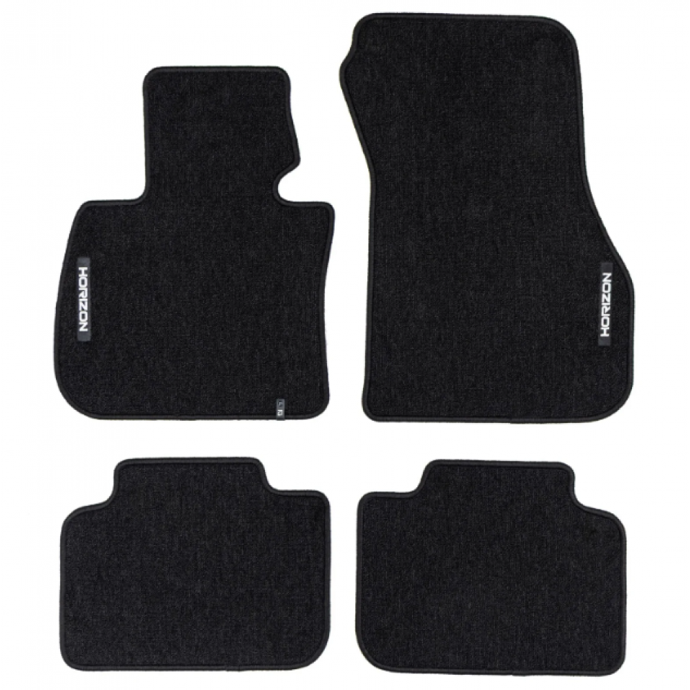 Kangasmattosarja musta BMW X1 F48 (2015-2022) HORIZON HR466159